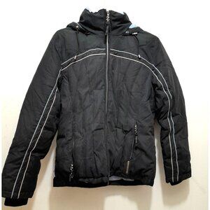 ZeroXPosure Down Womens Winter Ski Jacket Coat Dark Blue Size M